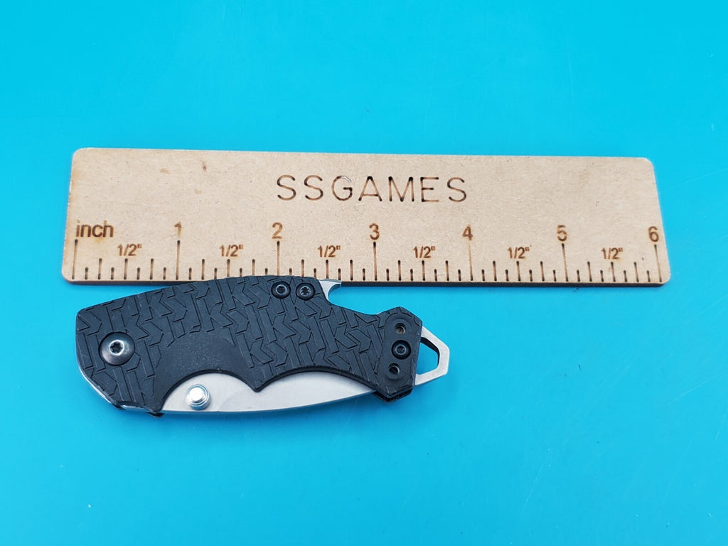 Kershaw Black "Shuffle" Small Folding Pocket Knife & Bottle Opener - 8700