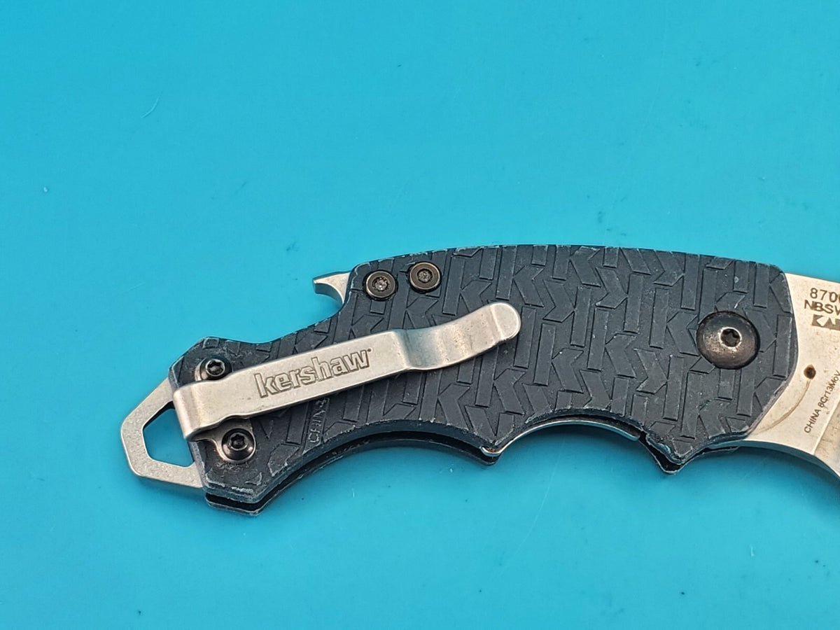 Kershaw Shuffle Small Folding Pocket Knife & Bottle Opener - 8700NBSW