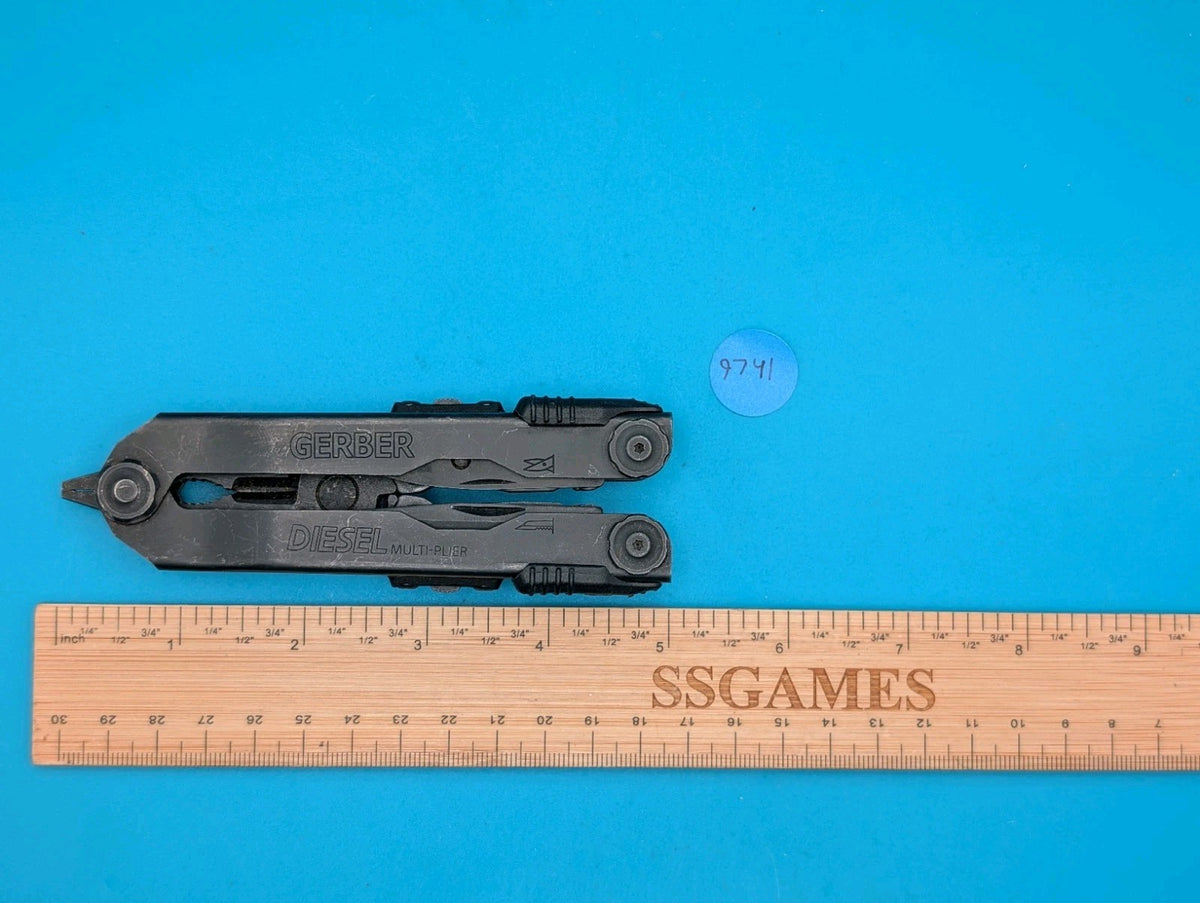 Gerber Diesel Multi Plier Multi-Tool! BLACK! WITH SHEATH!