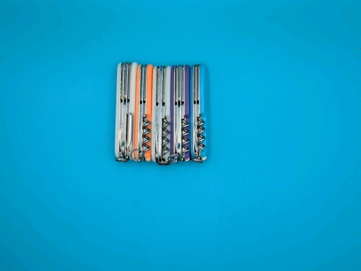 Custom Victorinox Glow in the Dark Swiss Army Knife Multi Tool! LOT OF 5!