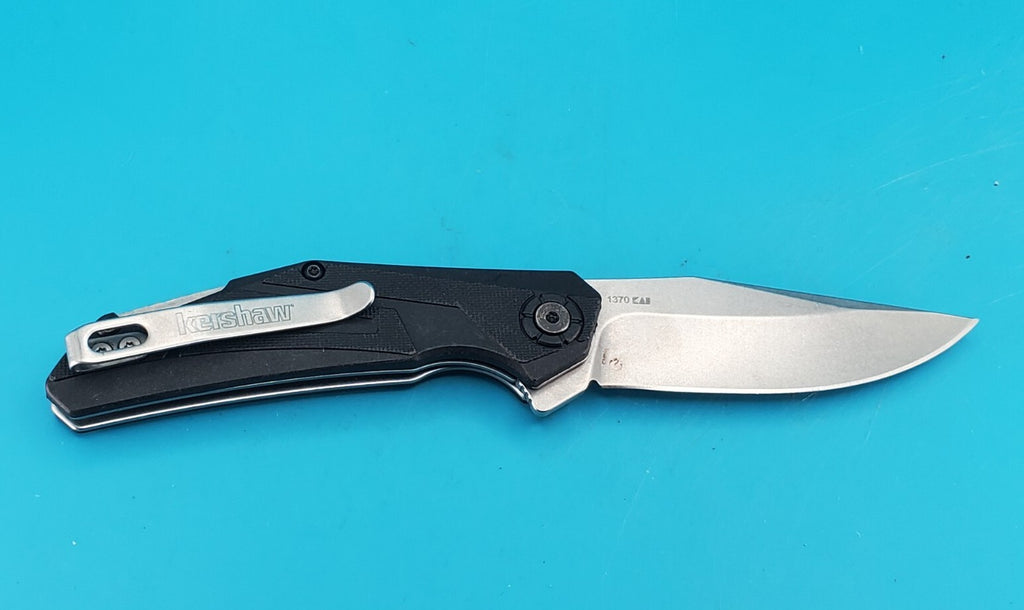Kershaw Knives Camshaft Liner Lock 1370 4Cr13 Stainless Black Nylon