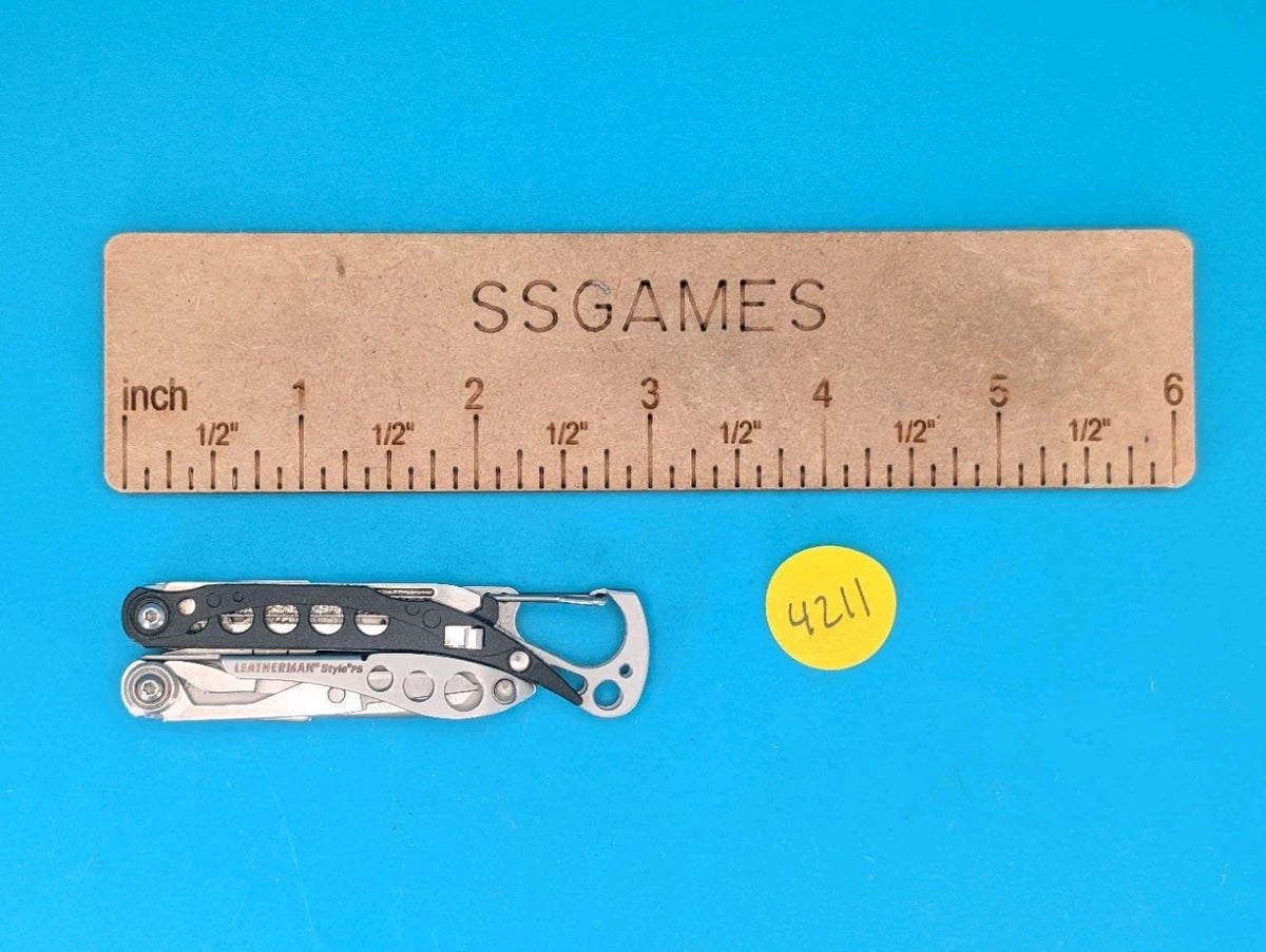 Leatherman "Style PS" Stainless Steel Multi Tool! Black!