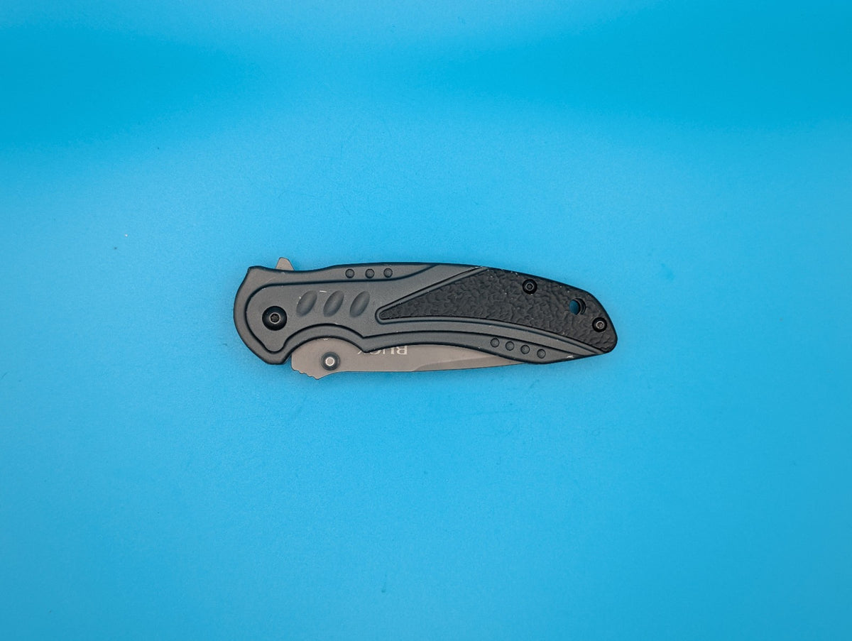 Buck Trigger 865 Liner Lock Folding Flipper Pocket Knife Aluminum - Discontinued