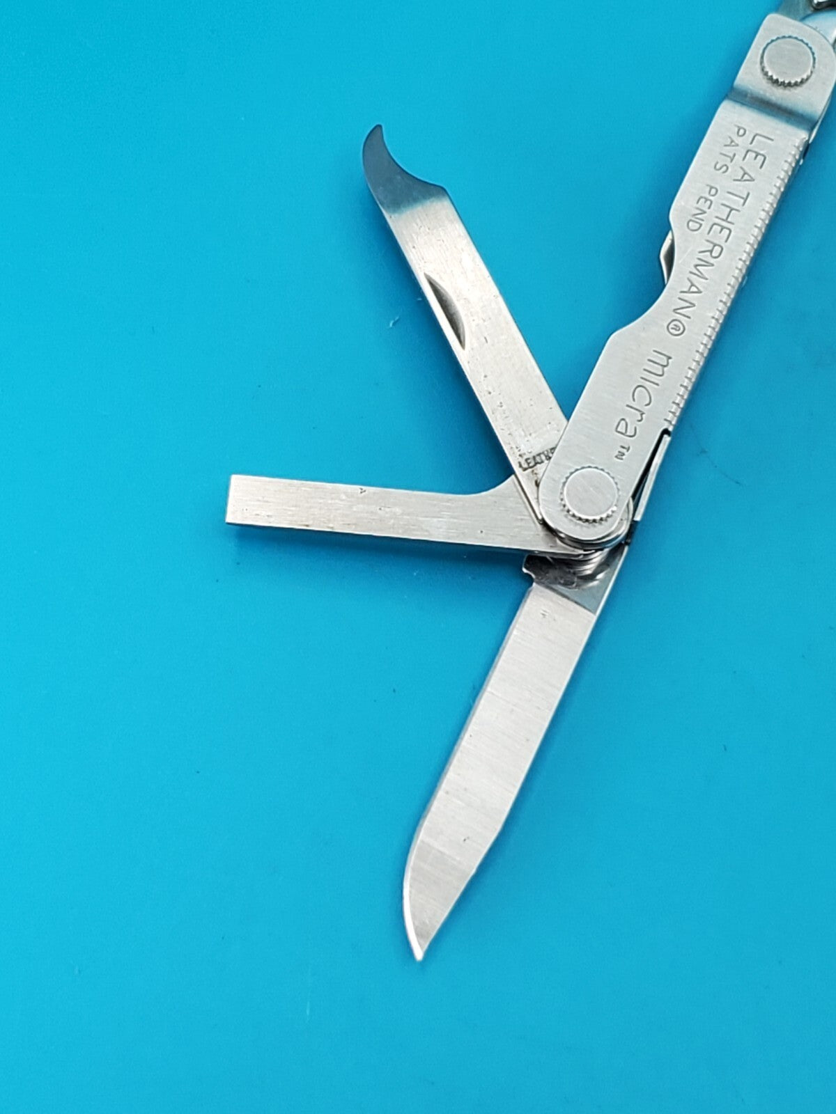 Leatherman Micra Multi-Tool, Knife, Scissors, Stainless!