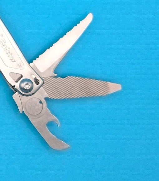 Leatherman Bolster 13 Tool Stainless Steel Multi-Tool with Sheath