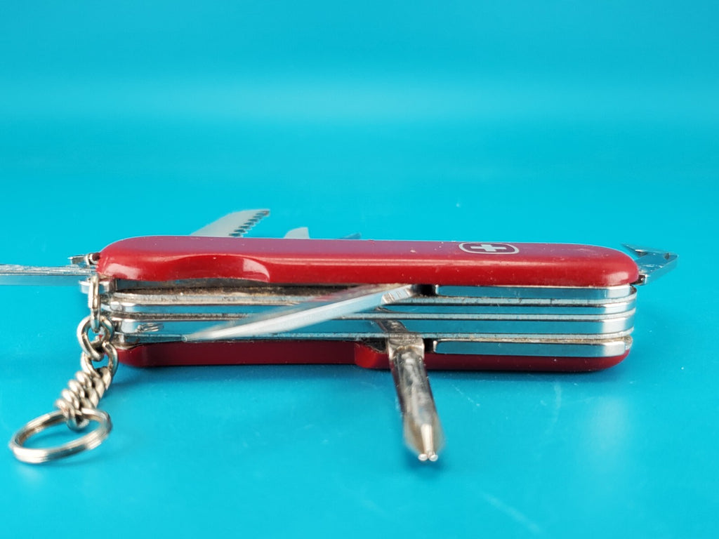 Wenger Handyman Red Swiss Army Knife Multi Tool!