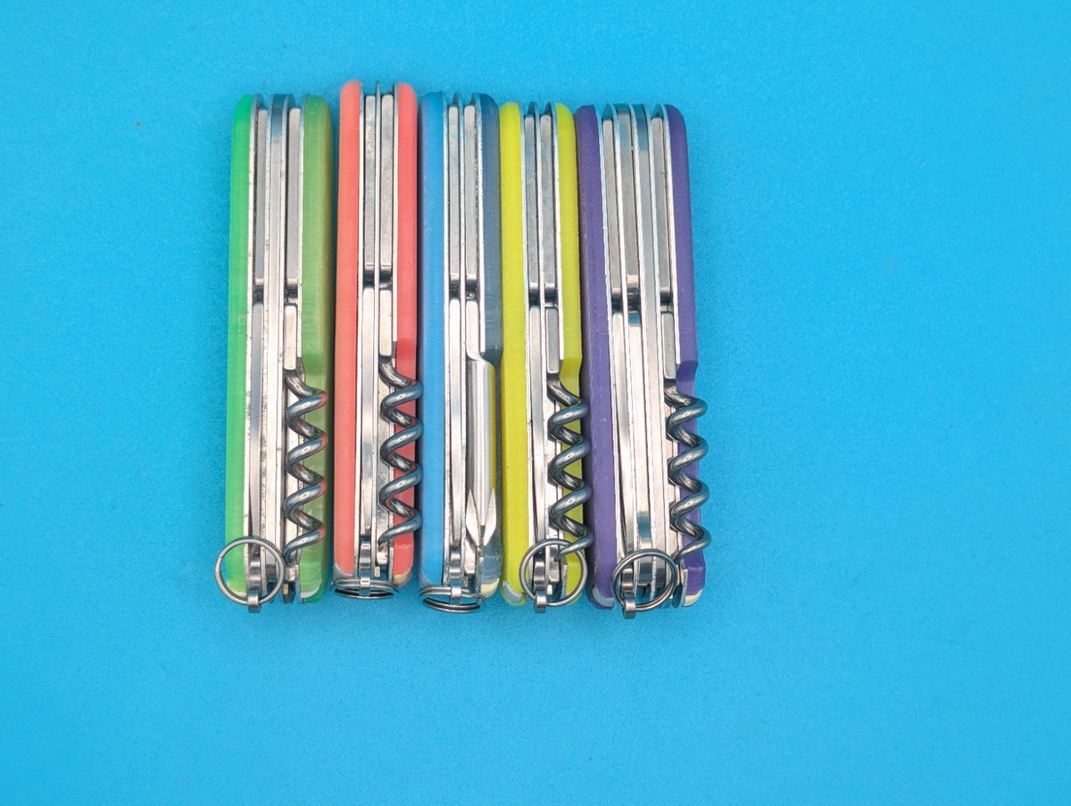 Custom Victorinox Glow in the Dark Swiss Army Knife Multi Tool! LOT OF 5!
