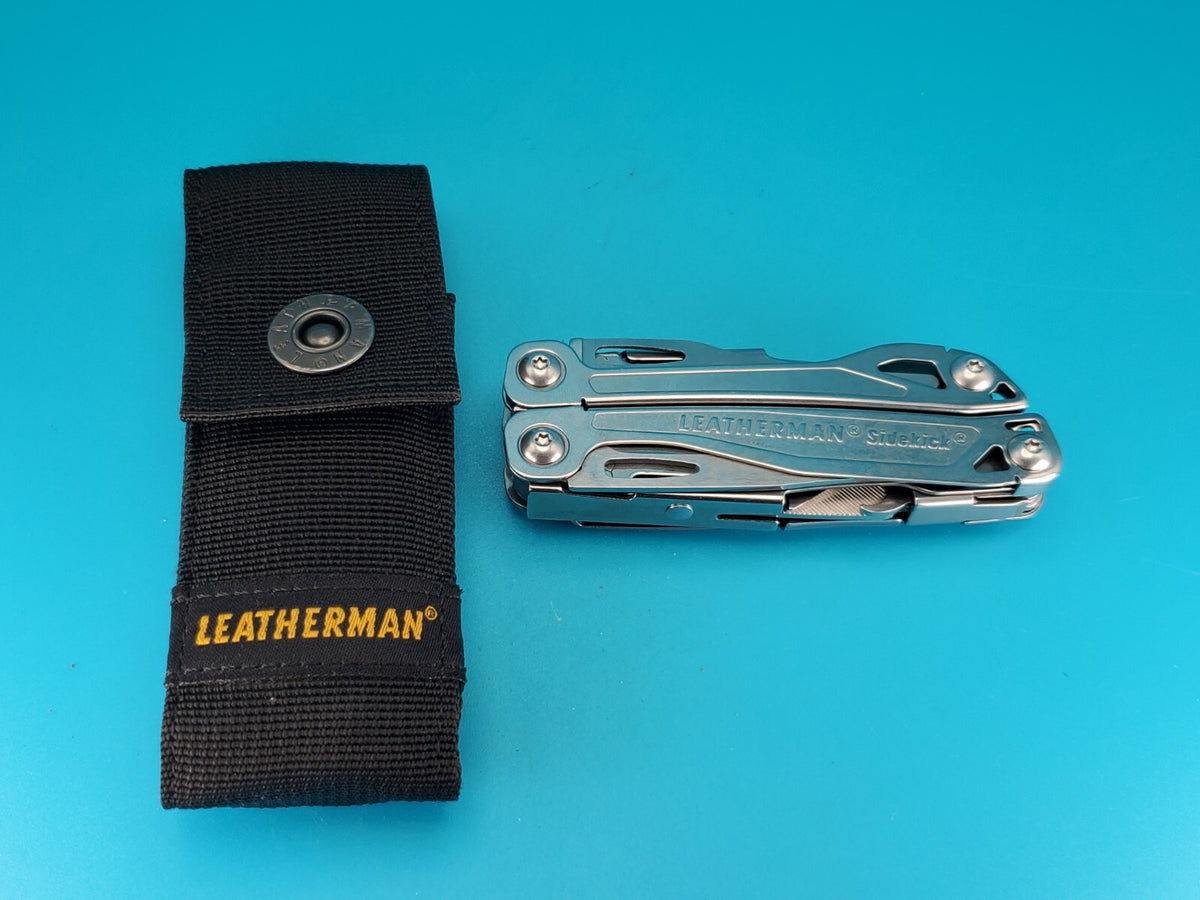 Leatherman Sidekick Multi-Tool, Knife, Pliers, Saw, Stainless! With Sheath!