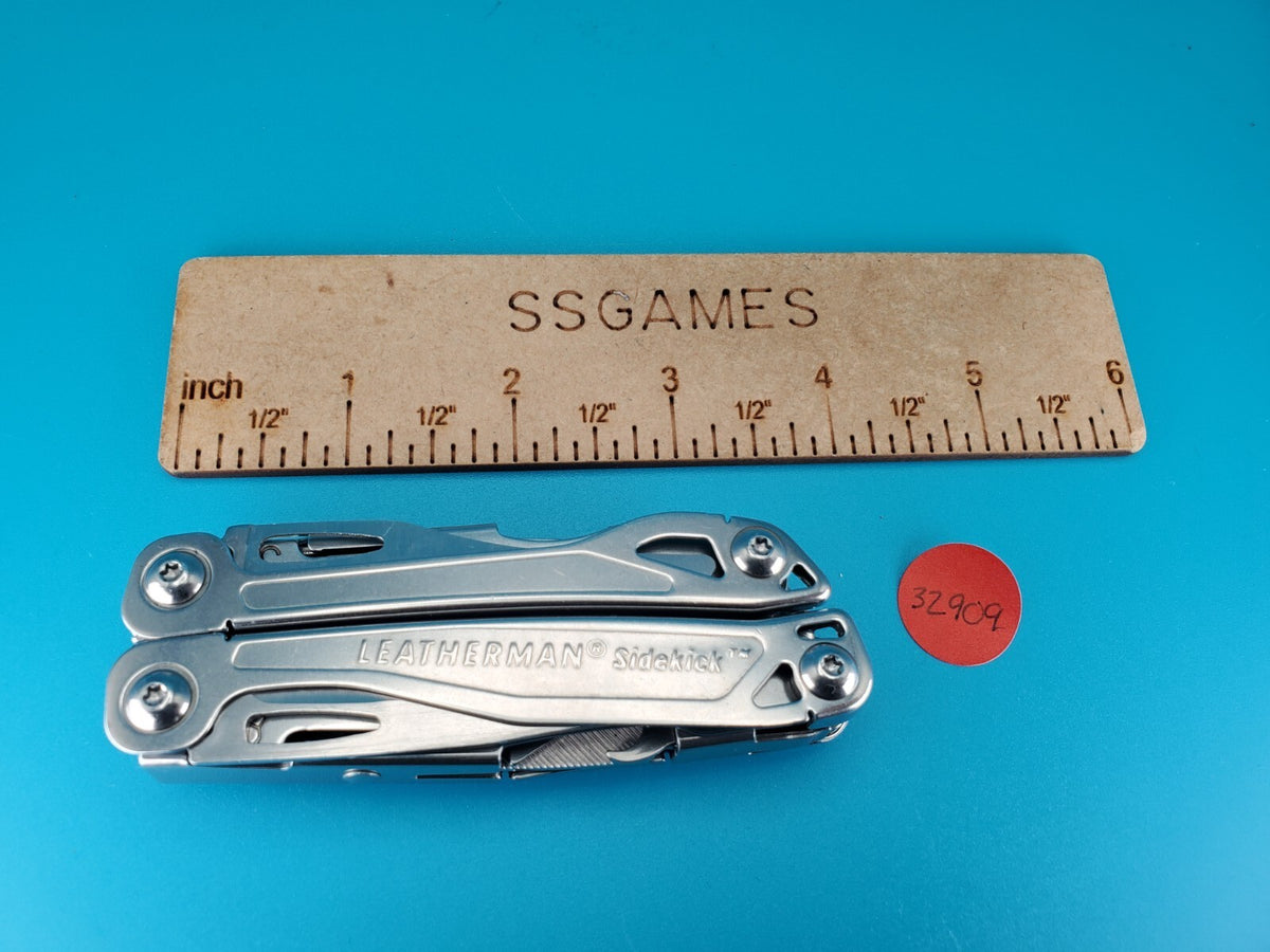 Leatherman Sidekick Multi-Tool, Knife, Pliers, Saw, Stainless!
