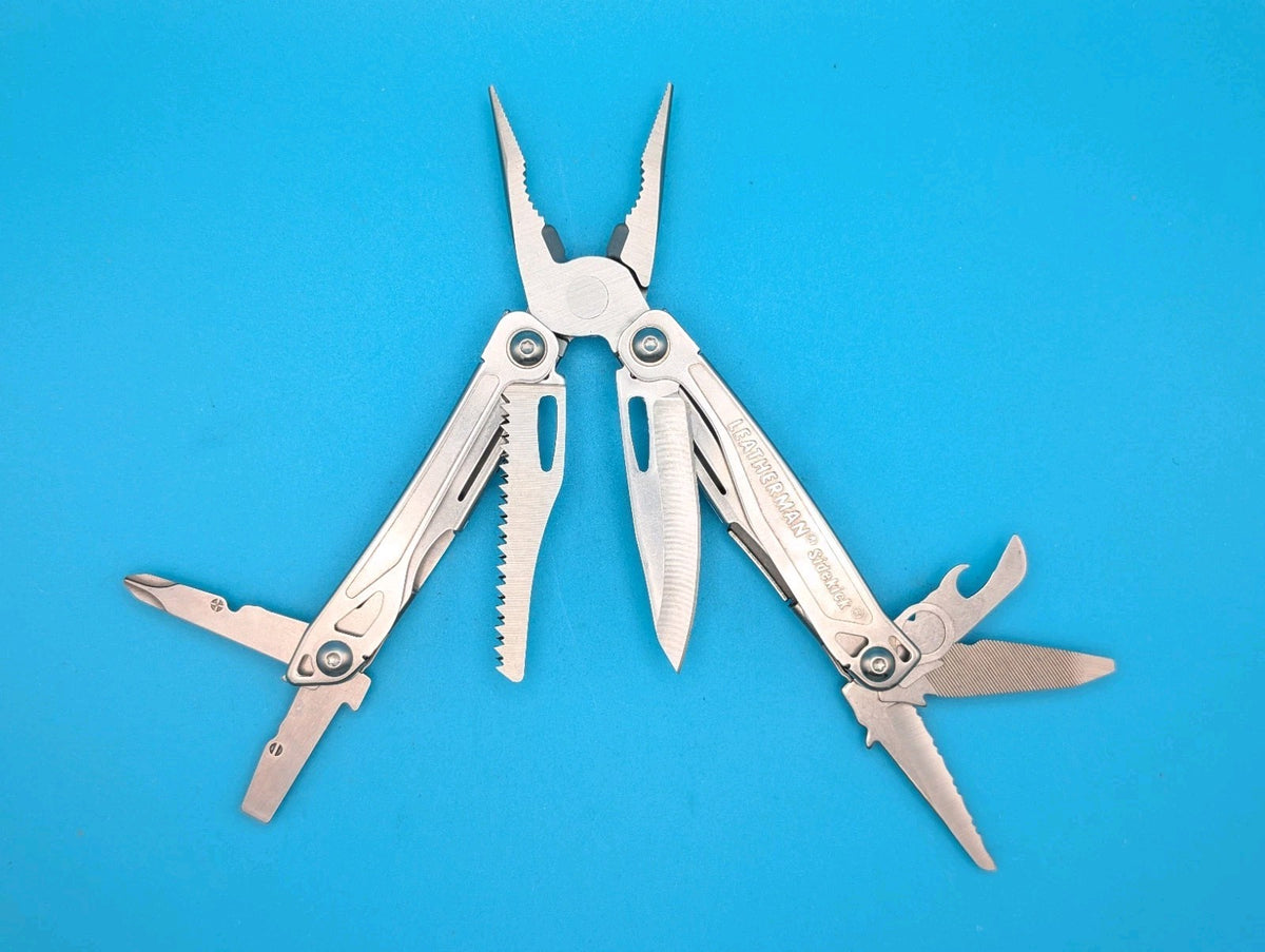 Leatherman Sidekick Multi-Tool, Knife, Pliers, Saw, Stainless! With Sheath!