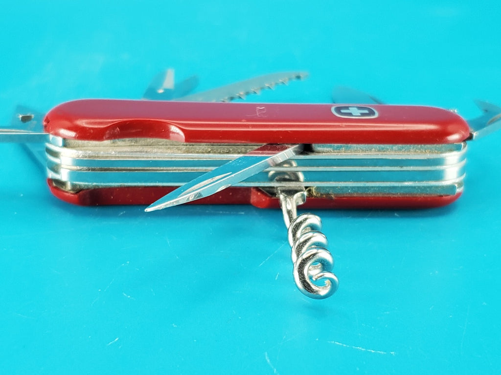 Vintage Wenger Forester Variation 85mm Swiss Army Knife Multi Tool! RARE!