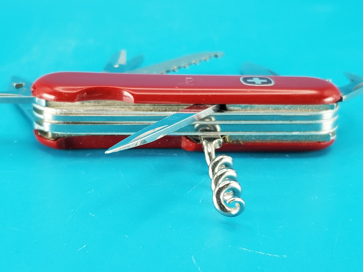 Vintage Wenger Forester Variation 85mm Swiss Army Knife Multi Tool! RARE!