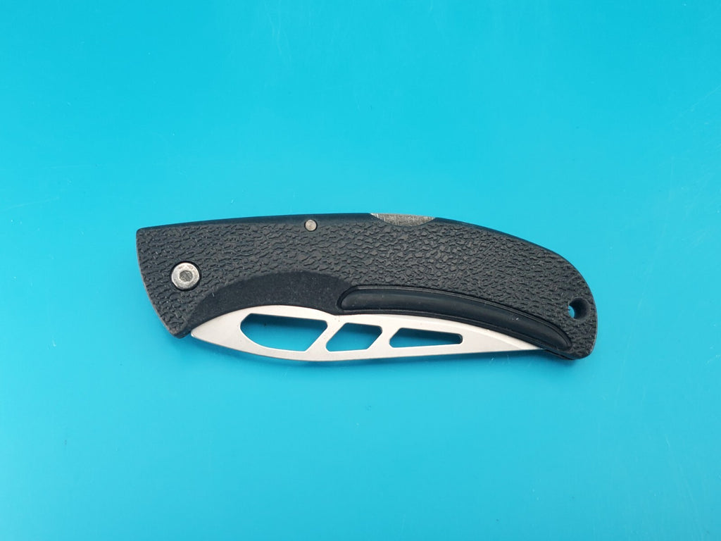 Gerber EZ Out Pocket Knife Lockback Combo Edge Blade USA