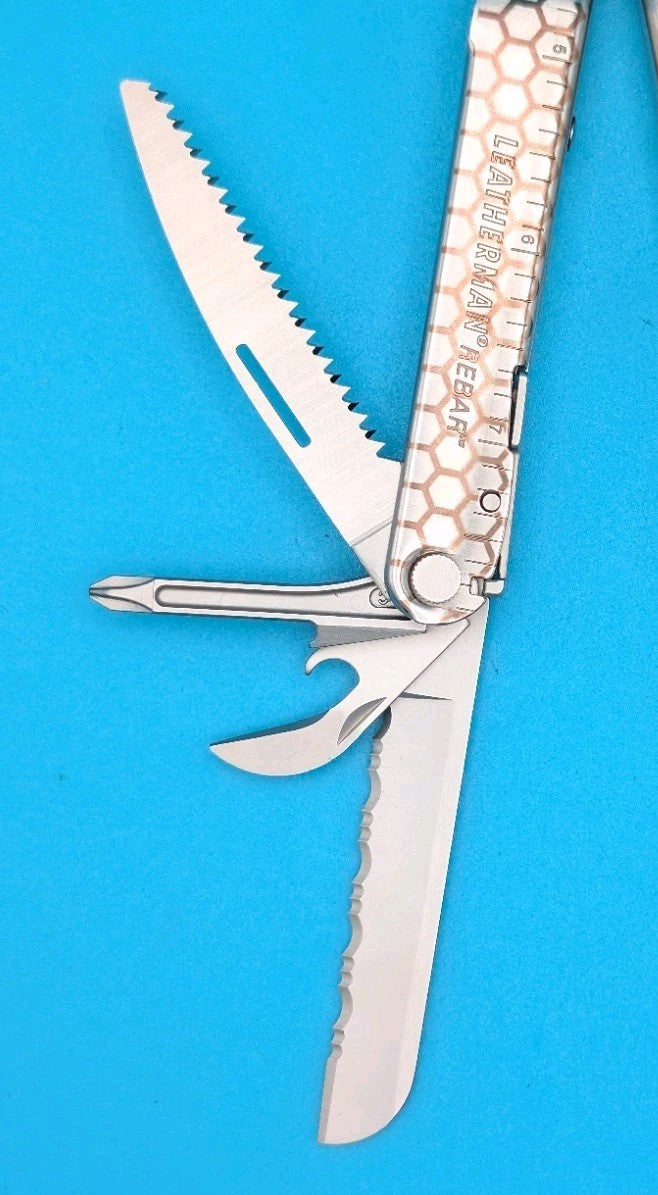 Leatherman Rebar Multi-Tool! Free Shipping! *YELLOW JACKET DRILLING*