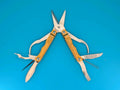 SOG Supreme Gold Snippet Compact Scissors Multi Tool Folding Knife!