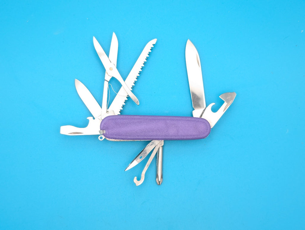 Custom Victorinox Fieldmaster Glow in the Dark Swiss Army Knife Multi Tool!