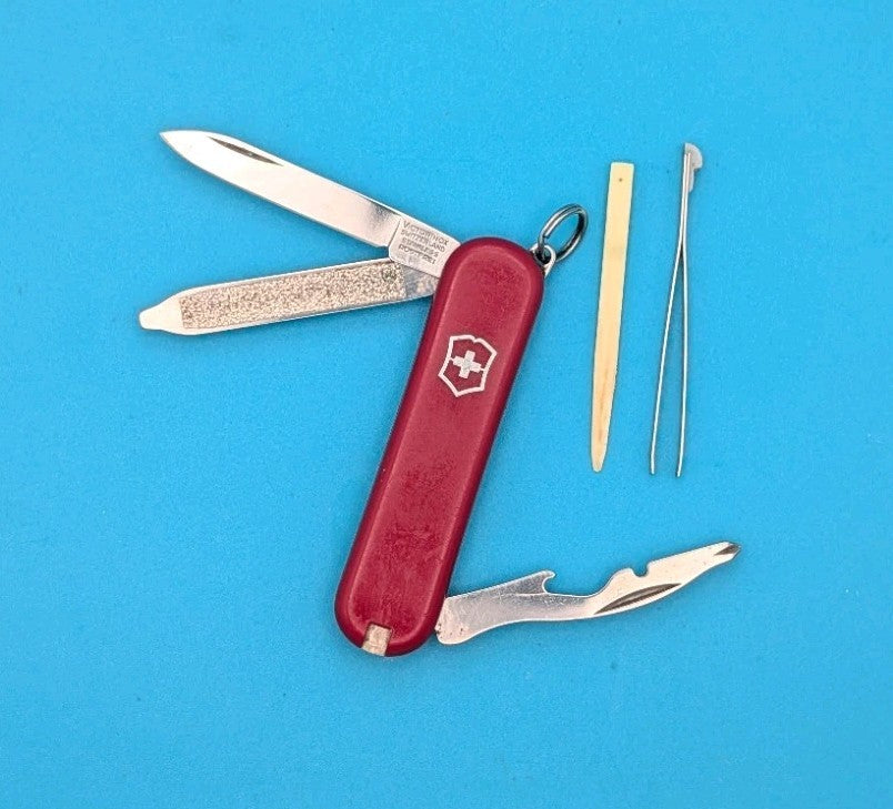 Victorinox Rally Red Swiss Army Knife Multi Tool! 58mm