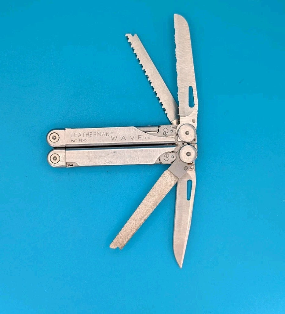 Vintage Leatherman Wave Original Multi Tool! , Dated 0602 (JUNE, 2002)