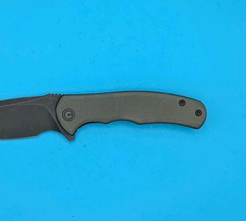 Civivi Mini Praxis Flipper Pocket Knife Liner Lock Plain Edge Stonewashed Blade!