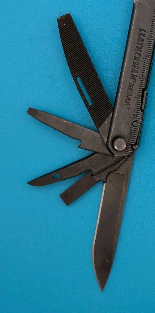 Leatherman Rebar Multi-Tool! Free Shipping! BLACK OXIDE!