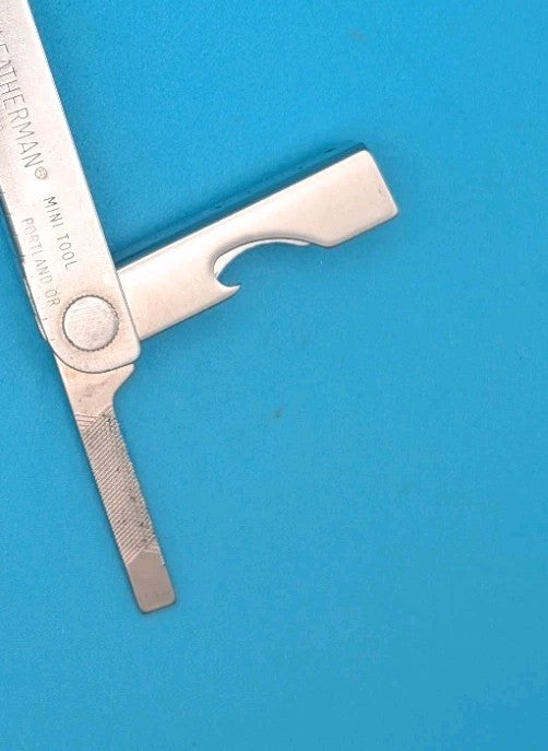 Vintage Leatherman Mini Tool! Portland, Oregon, USA! 05/95 DATE STAMP!