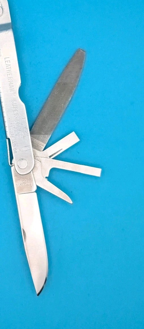 LEATHERMAN Super TOOL Multi Function Tool PLIERS, Stainless! 09/96 DATE