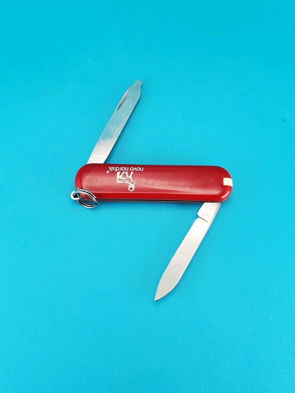 Victorinox Escort 2 Red Swiss Army Knife Multi Tool! *NOVA NORDISK*