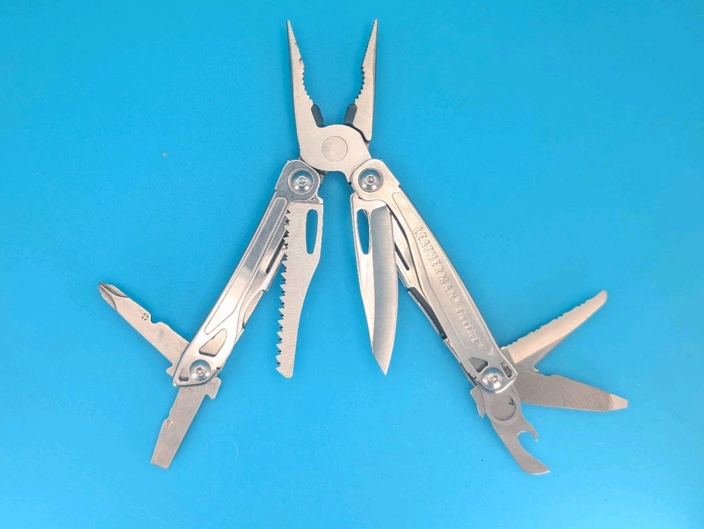 Leatherman Sidekick Multi-Tool, Knife, Pliers, Saw, Stainless! With Sheath!