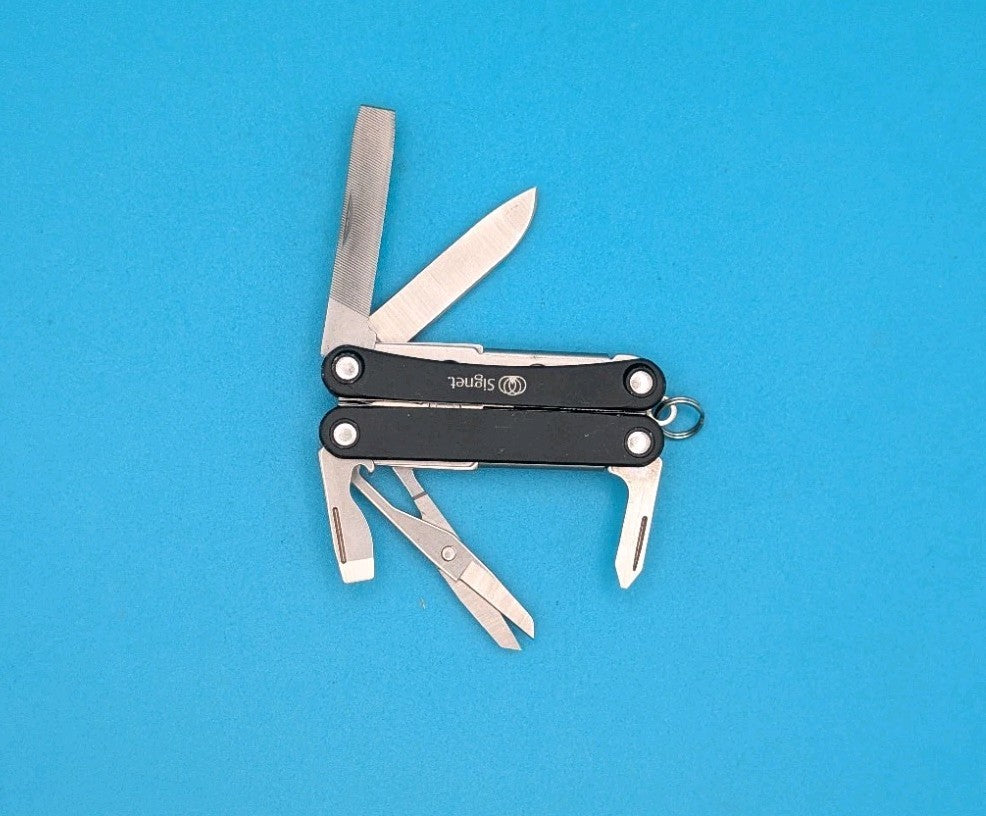 Leatherman SQUIRT PS4 Multi-Tool With Pliers Scissors Knife BLACK! *SIGNET*