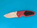 Kershaw 1445 Half Ton LinerLock Red & Black Wrench Clip Pocket Knife!