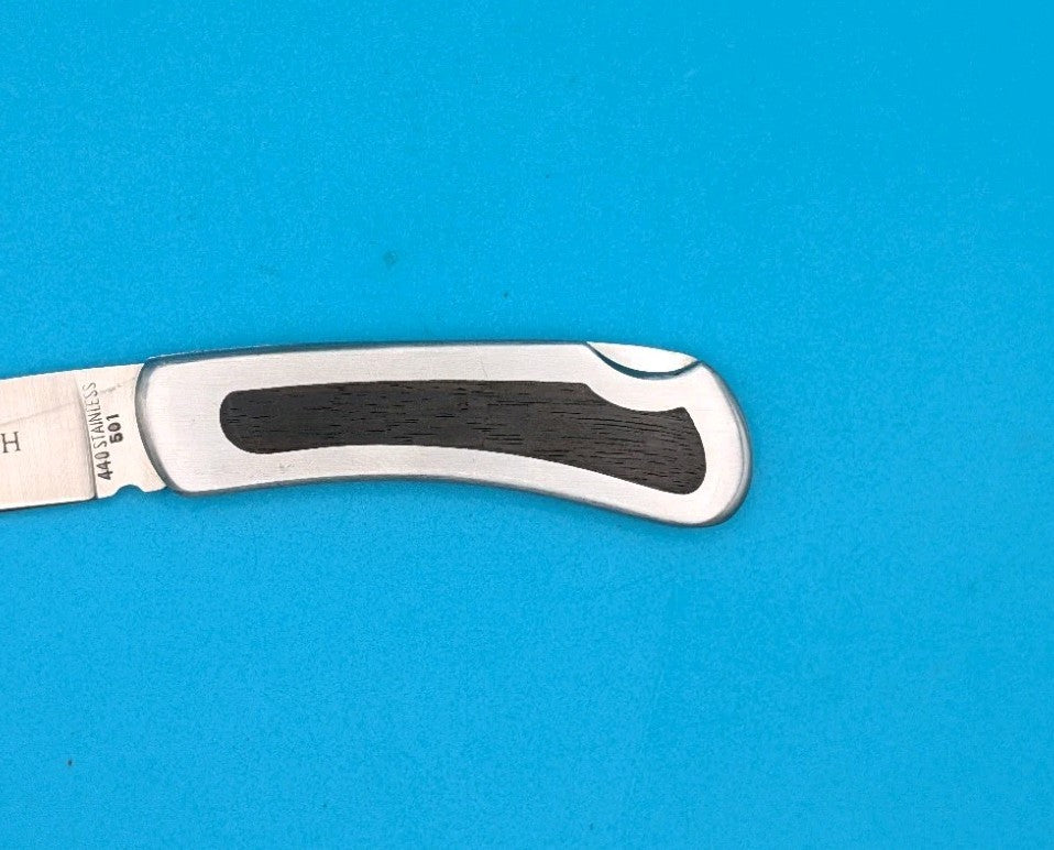 Vintage Silver Monarch C. I. 501 Pocket Knife Compass Industries CI Japan