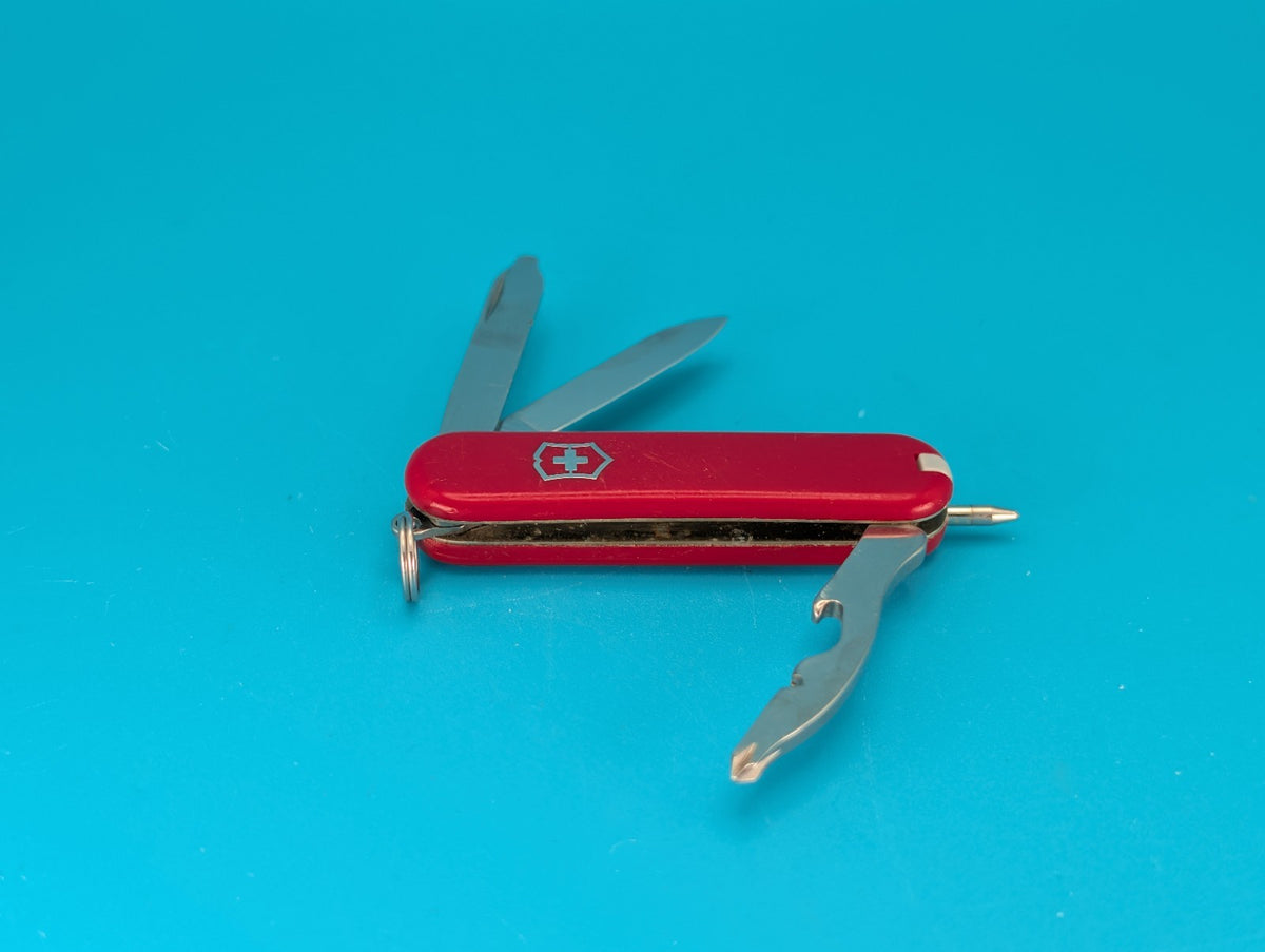 Victorinox Talisman Red 58mm Swiss Army Knife Multi Tool! 58mm