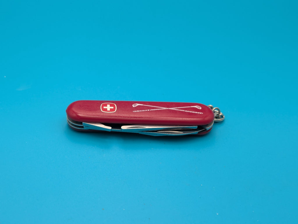 Vintage Wenger Golf Pro Swiss Army Knife Multi Tool!