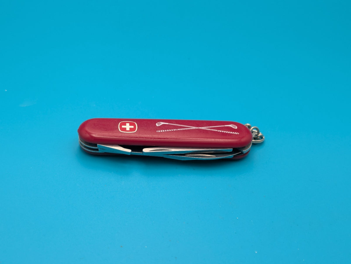 Vintage Wenger Golf Pro Swiss Army Knife Multi Tool!