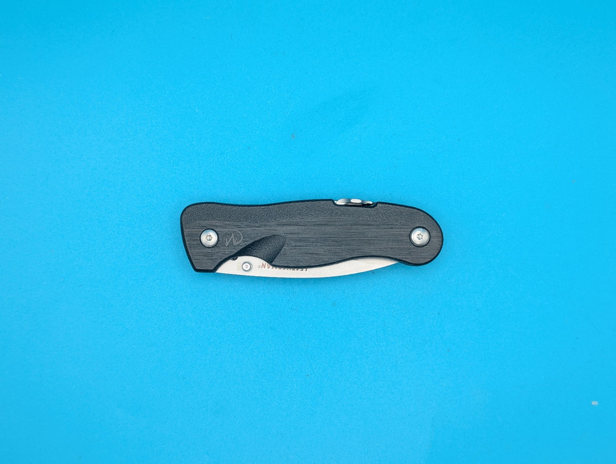 Leatherman Crater C33 Plain Edge Pocket Knife! Black!