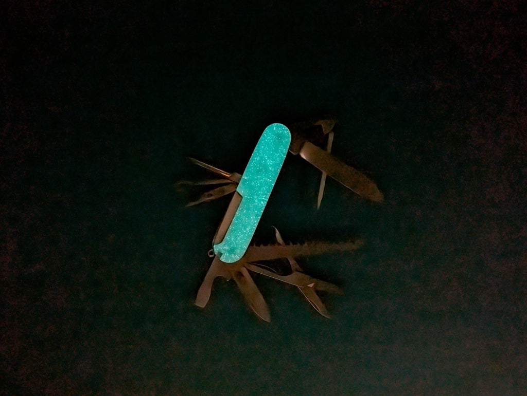 Custom Victorinox Fieldmaster Glow in the Dark Swiss Army Knife Multi Tool!