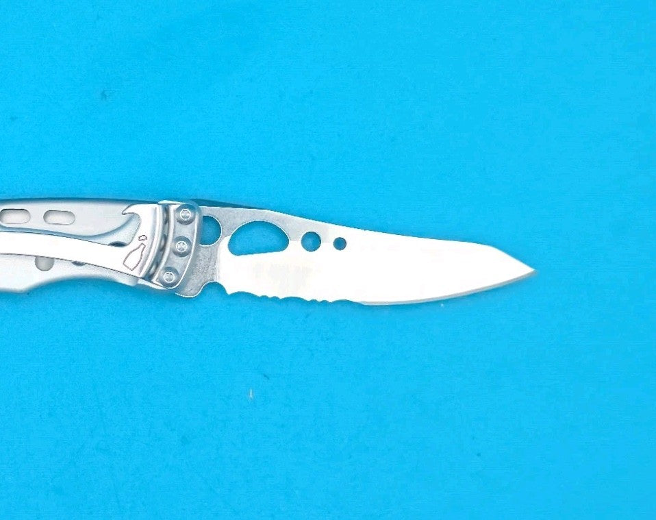 Leatherman Skeletool KBx Pocket Knife w/ Bottle Opener, Silver