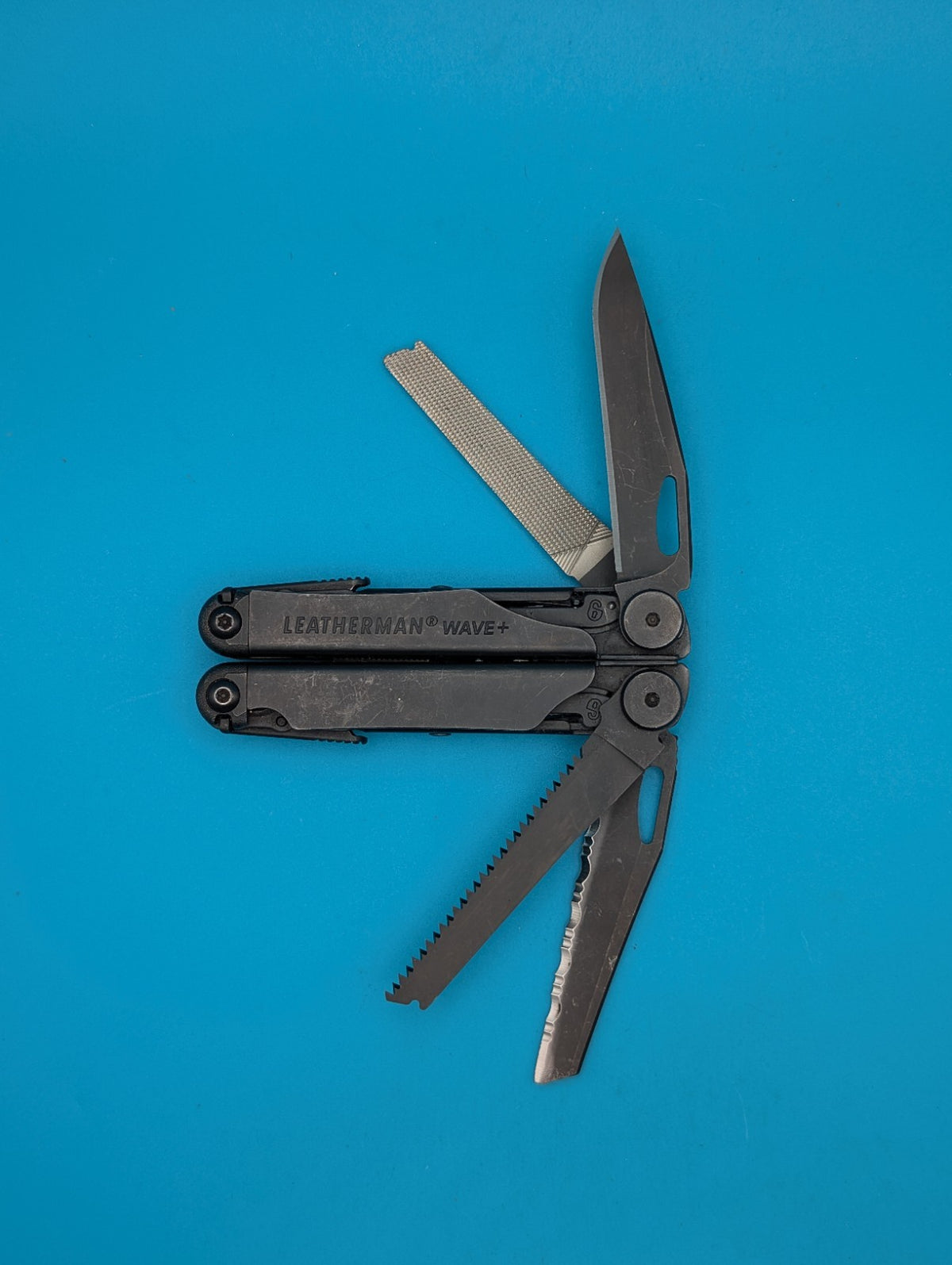 Leatherman Wave Plus + Multi-Tool! FAST SHIPPING! BLACK OXIDE!