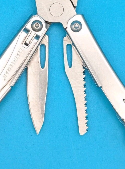 Leatherman Sidekick Multi-Tool, Knife, Pliers, Saw, Stainless! With Sheath!
