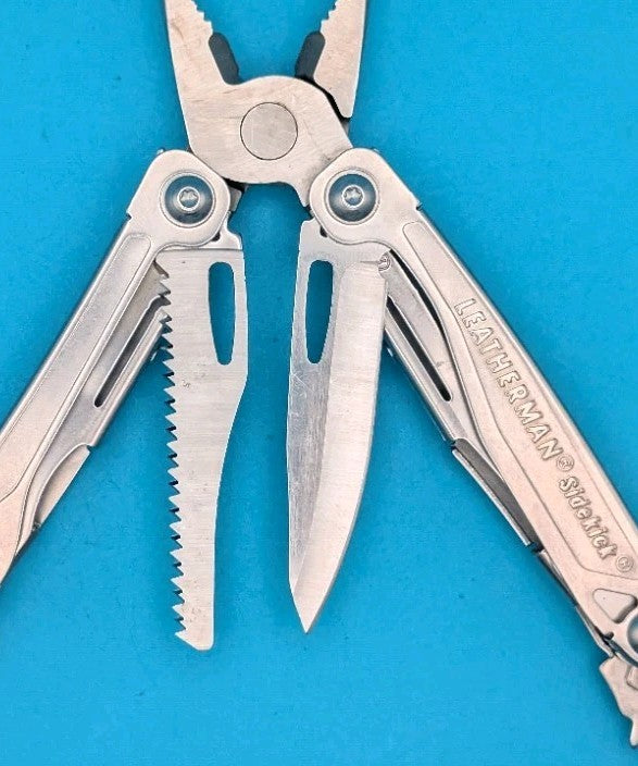 Leatherman Sidekick Multi-Tool, Knife, Pliers, Saw, Stainless!