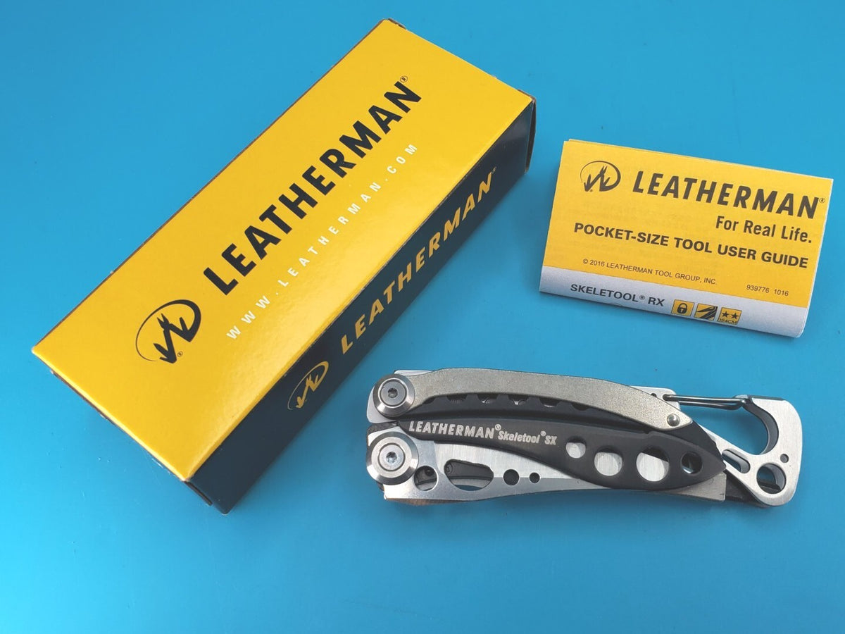 Leatherman Skeletool SX DLC & Diamond-Coated File! Retired! RARE!