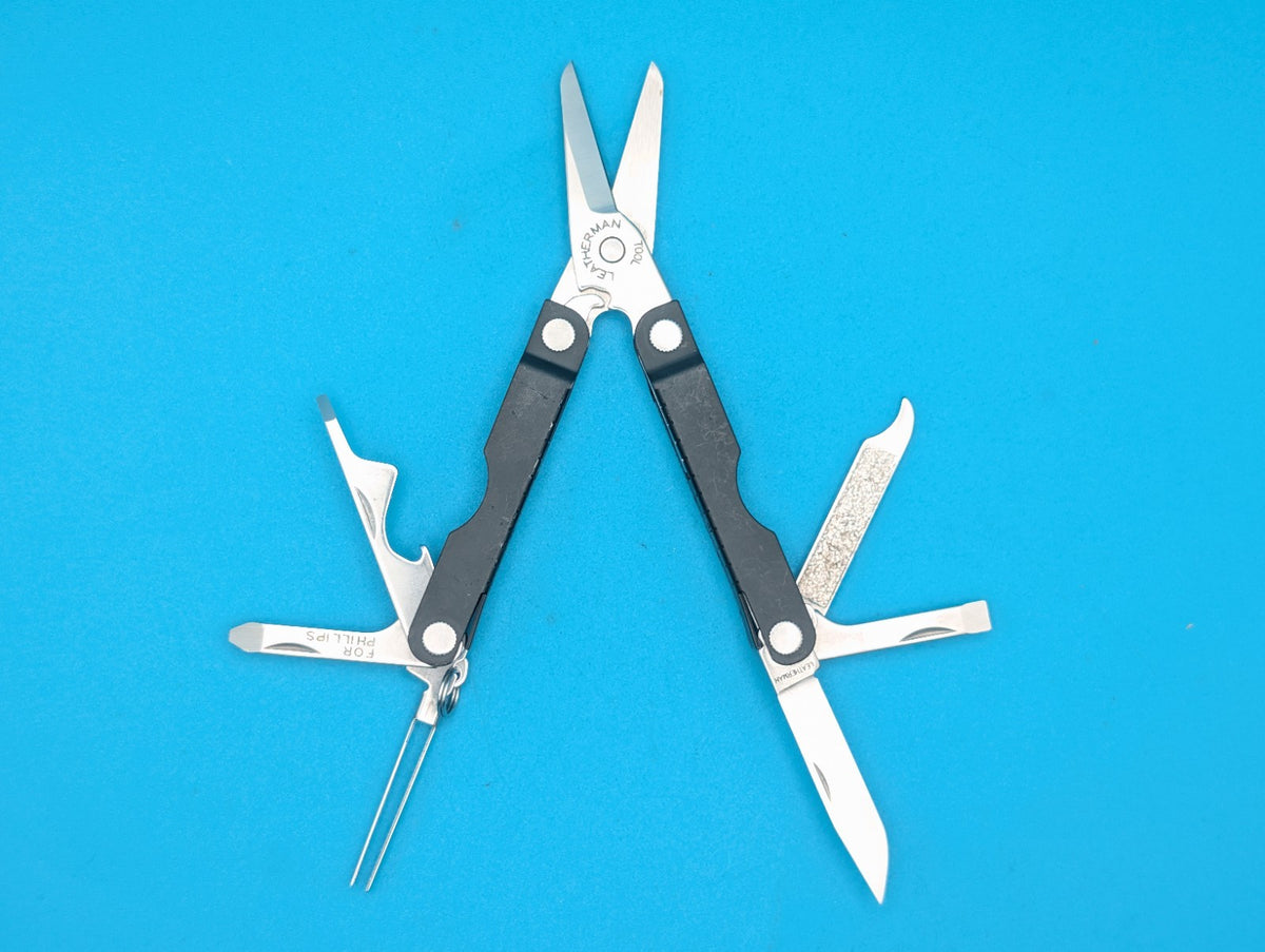 Leatherman Micra Multi-Tool, Knife, Scissors, Key Ring, Black!