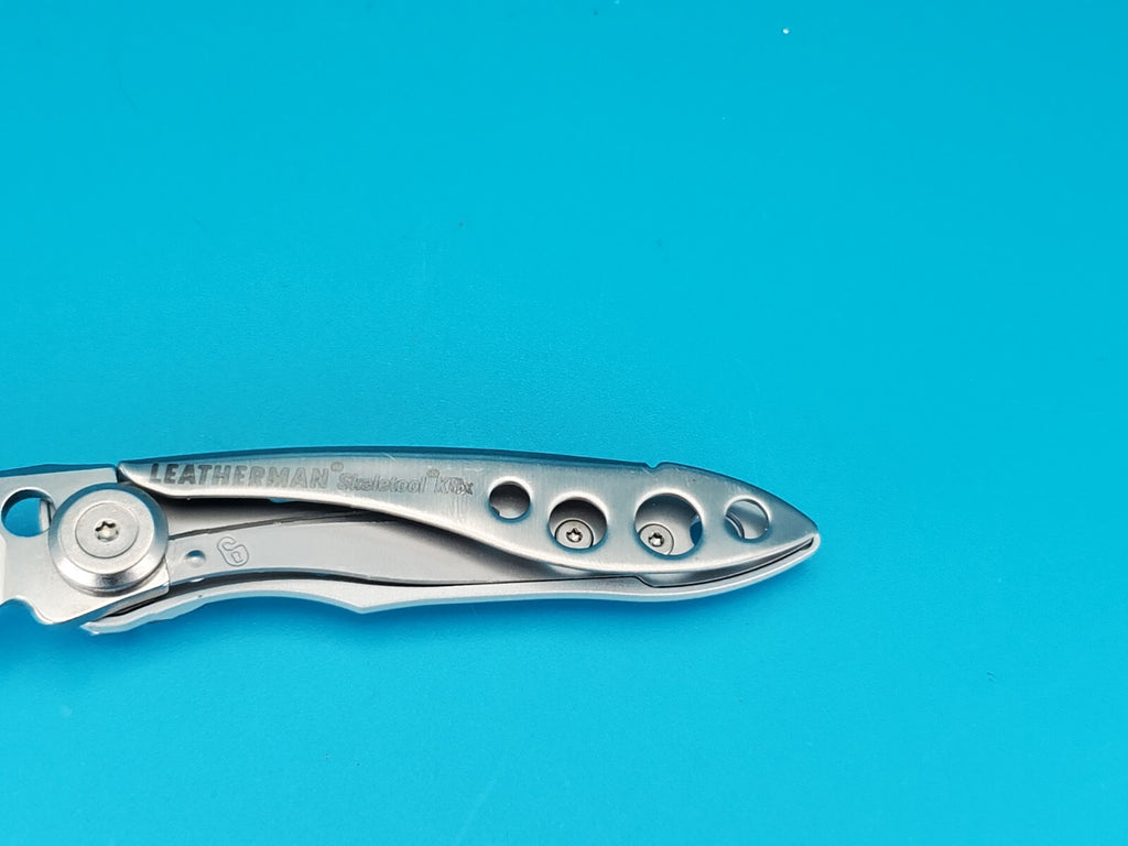 Leatherman Skeletool KBX Pocket Knife w/ Bottle Opener, SILVER!