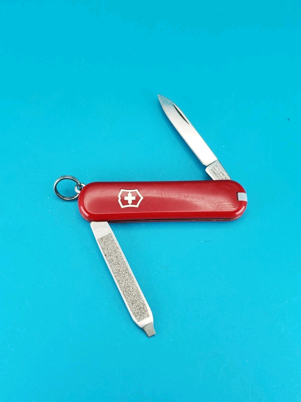 Victorinox Escort 2 Red Swiss Army Knife Multi Tool! *NOVA NORDISK*