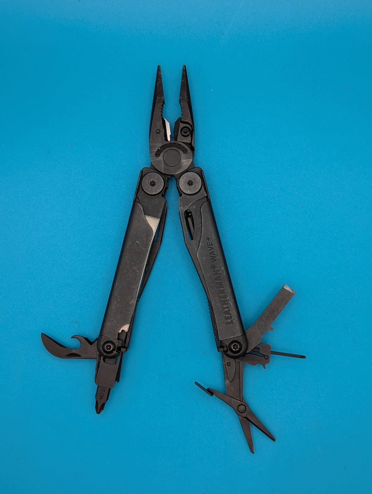 Leatherman Wave Plus + Multi-Tool! FAST SHIPPING! BLACK OXIDE!