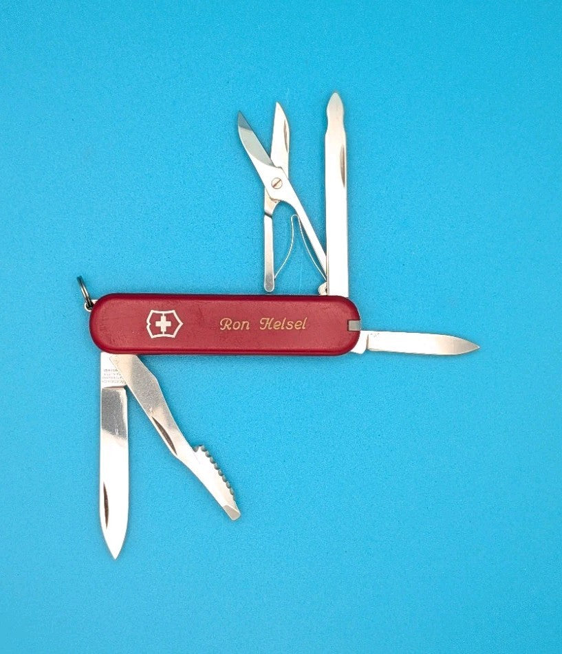 Victorinox Executive Swiss Army Knife, RED! FREE SHIPPING! RETIRED!