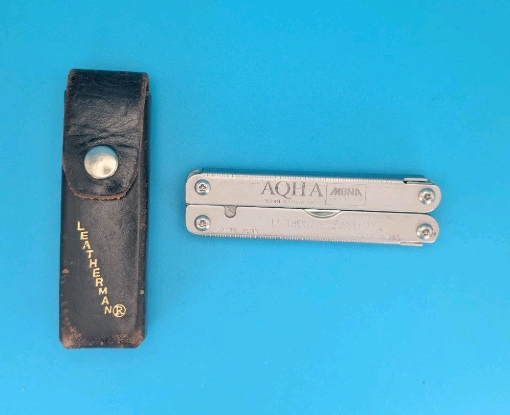 Leatherman SideClip Multi-Tool! With Sheath! 03/98 DATE STAMP! RARE!
