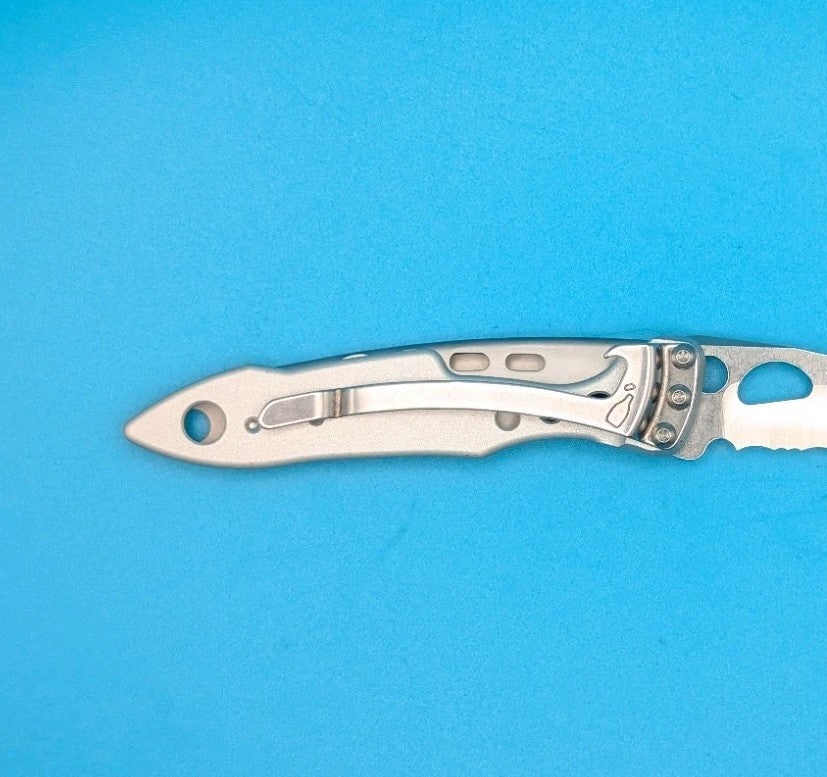 Leatherman Skeletool KBX Pocket Knife w/ Bottle Opener, SILVER!