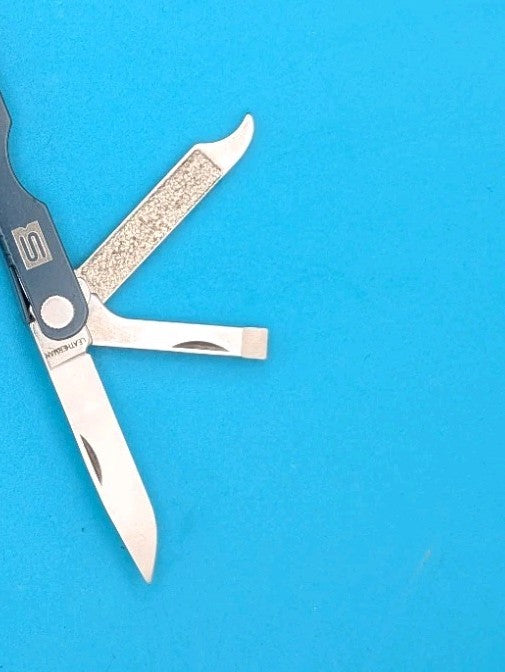 Leatherman Micra Multi-Tool, Knife, Scissors, Key Ring, Blue! *BCC*