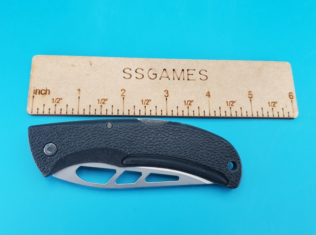 Gerber EZ Out Pocket Knife Lockback Combo Edge Blade USA